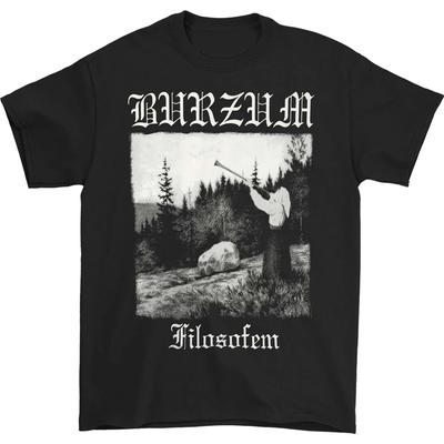 Норвежская блэк-метал группа BURZUM Рок Темный Панк Мужская футболка Повседневная и удобная футболка с коротким рукавом для мужчин - Мужская S...