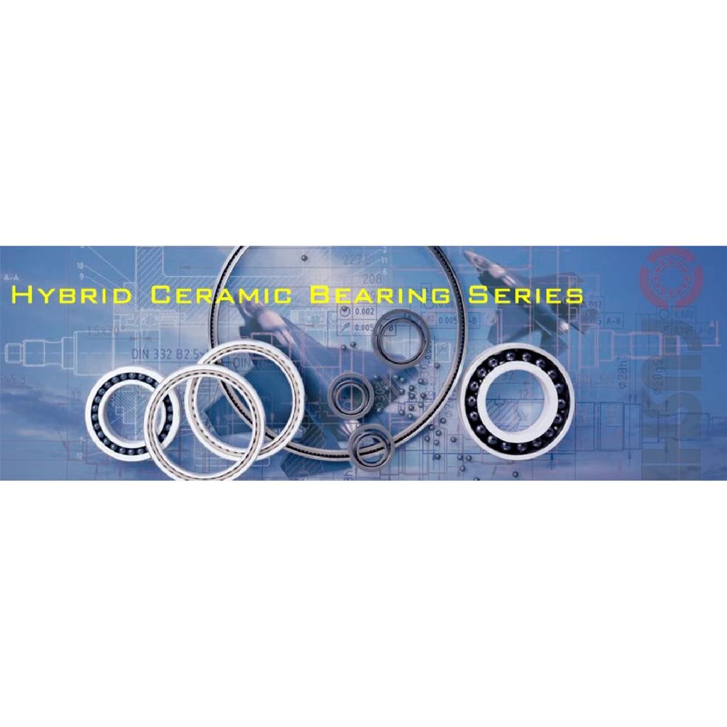 18307 Hybrid Ceramic Bearing 18x30x7 mm ABEC-1 1PCBicycle Bottom Brackets & Spares 18307RS Si3N4 Ball Bearings 18307-2RS