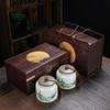 Подарочный набор керамической чайной шкатулки ZISIZ с деревянной коробкой