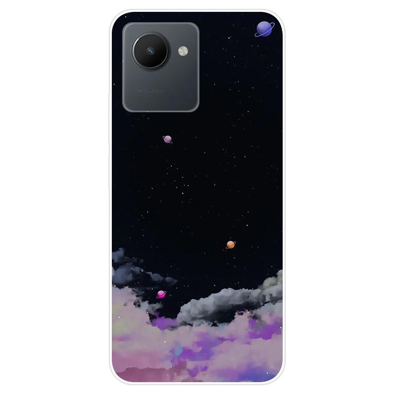 Для Realme C30S C 30S RealmeC30S чехол Мягкая силиконовая задняя крышка Чехол для телефона с рисунком из мультфильма Разнообразие