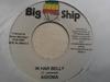 7inch Record IDONIA / LADEN - In Har Belly / Do Yuh Things NONE Big Ship 2008 Jamaica Reggae, Ska & Dub Used