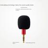 Новый металлический мини-микрофон Mic 3,5 мм 3-полюсный металлический мини-микрофон Plug and Play 4-полюсный микрофон для динамика звуковой карты