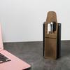 Винтажный кожаный пенал Карманный чехол для ручки Чехол для ручки Мини-органайзер для канцелярских принадлежностей Сумка для студентов Офиса Женщин Мужчин Деловых поездок