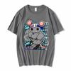 Футболка Fun Manga Muscle Ninja Mouse Fitness Футболка Summer Anime Demon Killer Футболка Unisex Cotton Футболка Family suit streetwear