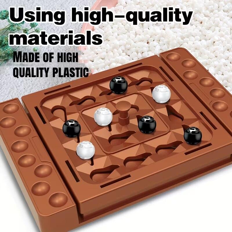 Children's Logic Board Game (ages 3 and Up): Develops Logical Thinking and Hand-eye Coordination, Suitable for Family Gatherings, Parties, and Travel