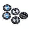 KZEUE1 Car Sticker 45MM Car Steering Wheel Badge Emblem Sticker Auto Styling For BMW 1 3 5 7 Series M Performance M3 M5 F01 F20 F10 F13