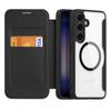 Dux Ducis Skin X Pro Case For Samsung S24+ With Magnetic Ring And Flap - Black