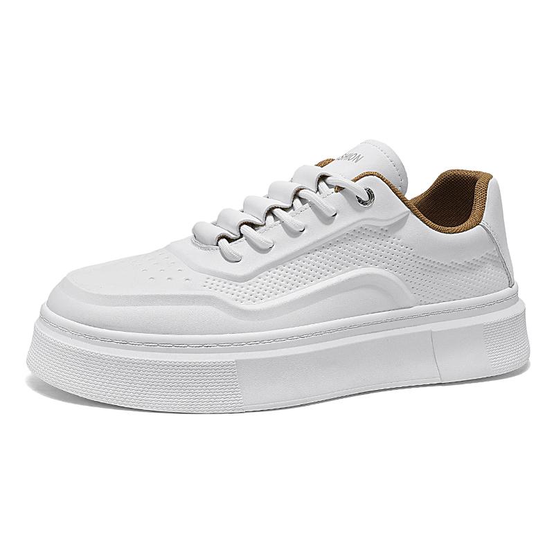 Мужская спортивная обувь Дышащая Низкий верх Модная Универсальная На толстой подошве Повседневная Обувь для скейтборда Удобная Трендовая Универсальная