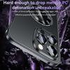 Магнитный чехол для беспроводной зарядки для iPhone 14 Plus 13 Pro MAX 12, металлический бампер, адсорбционная матовая защита для камеры, алюминиевый чехол