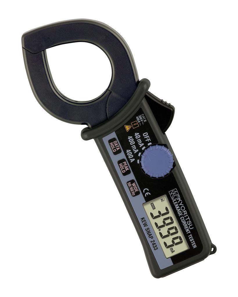KYORITSU 2433 Токоизмерительные клещи для измерения утечки тока и мгновенного тока нагрузки, тока,