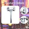 Стойка для том-барабана, опорные металлические части, легкая, прочная, крепление, двойная регулируемая
