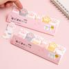 1 Piece Kawaii Stationery Cartoon Cat Paw Memo Pad Bookmark Flags Index Tab Sticky Notes Label Paper Stickers