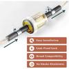 2 Set 6M Diesel Heater Fuel Line Kit, Fuel Tank Hose Clip Kit With Fuel Filter, Fuel Line Clamps And Connecting Hoses, Diesel Heater Accessories For