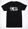 Fall Out Boy Yin Yang Face Text Graphic T-Shirt – Pop Punk Rock Band Merch