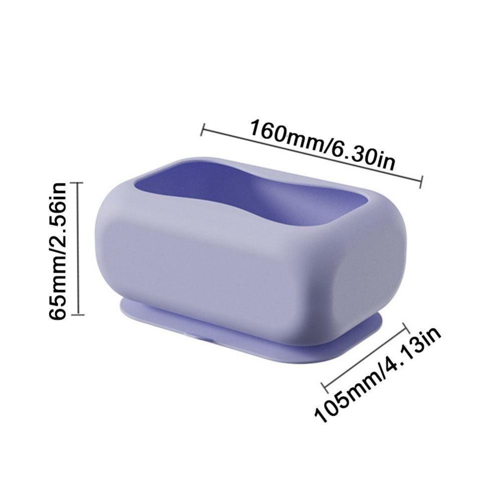 Anti-Wear Suction Cup Tissue Box Silicone Car Tissue Box High Quality Desktop Tissue Drawer
