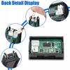 1Pcs Red Blue LED Display Digital Voltmeter Ammeter  Electromobile Motorcycle Car