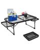 Camping Folding Mesh with Side Low Outdoor Heat Bonfire Portable Table, Table, Table, Table, Table, Compact, Lightweight, Resistant, Table, Barbecue,