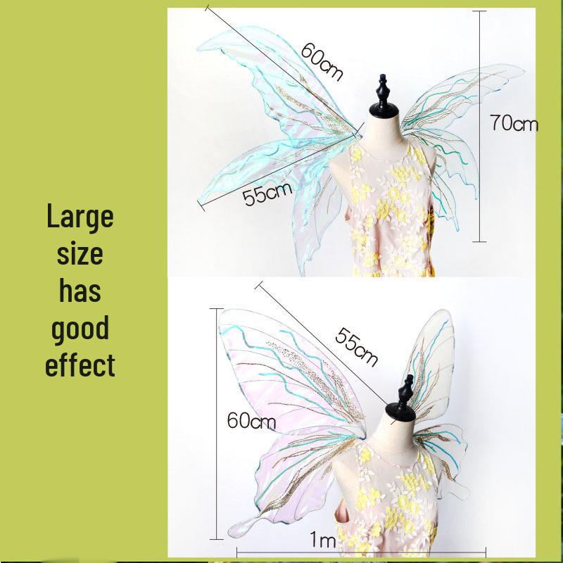 DIY Baby Fairy Butterfly Wings for Birthday Party, Dance, and Photography Props