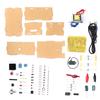 DIY Kit LM317 Регулируемое регулируемое напряжение переменного тока от 220 В до 1,25 В-12 В, понижающий модуль питания, печатная плата, электронные наборы, вилка европейского стандарта
