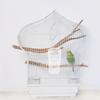 Bird Cage Feeder Cup Water Dish for Parrot Parakeet Pigeon Chicken Duck Hen Rabbit Small Birds ABS Safe Easy Clean Antispill