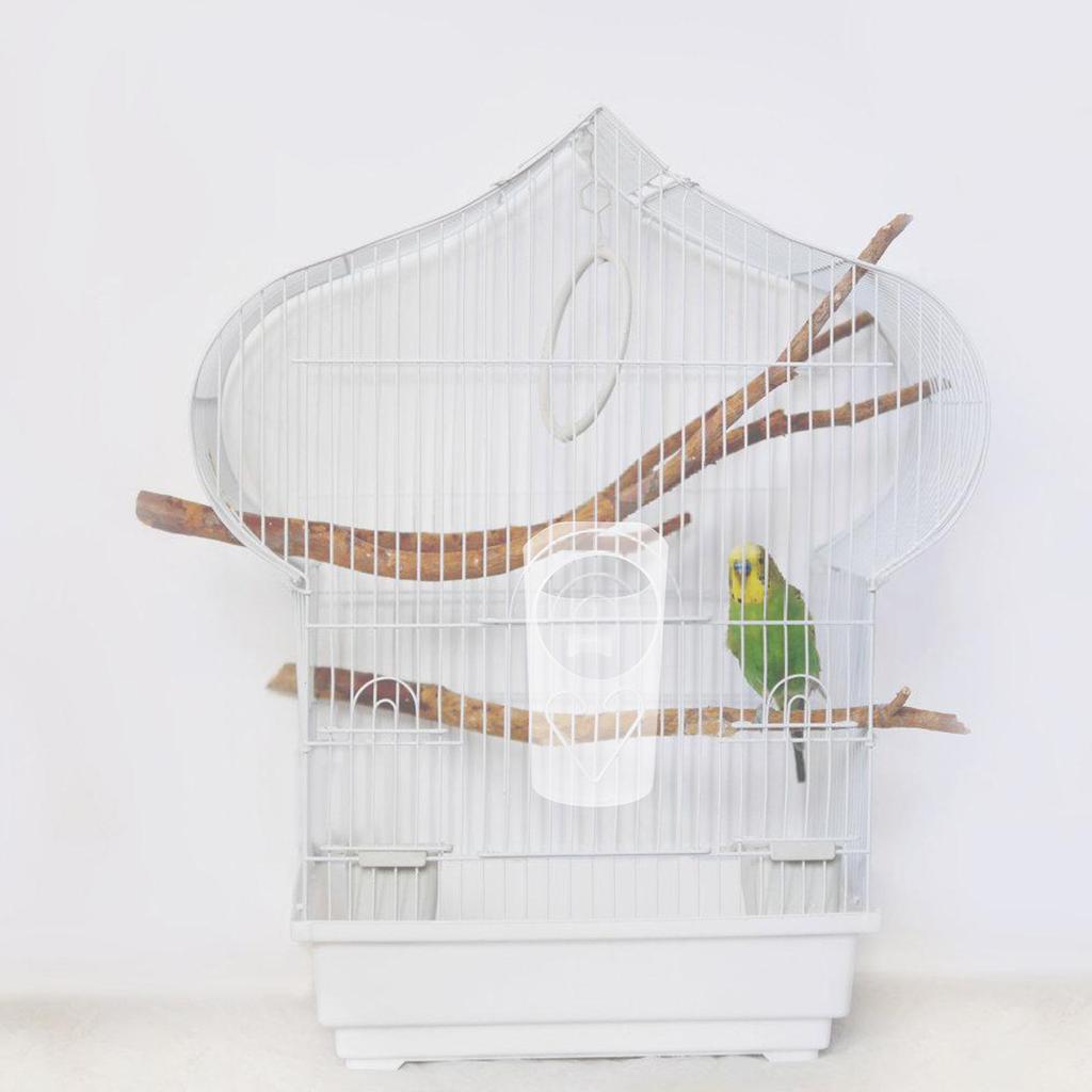 Bird Cage Feeder Cup Water Dish for Parrot Parakeet Pigeon Chicken Duck Hen Rabbit Small Birds ABS Safe Easy Clean Antispill