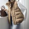 Пуховый жилет женский 2024 новый стиль куртка на утином пуху короткая куртка женская жилетка жилет для волос куртка
