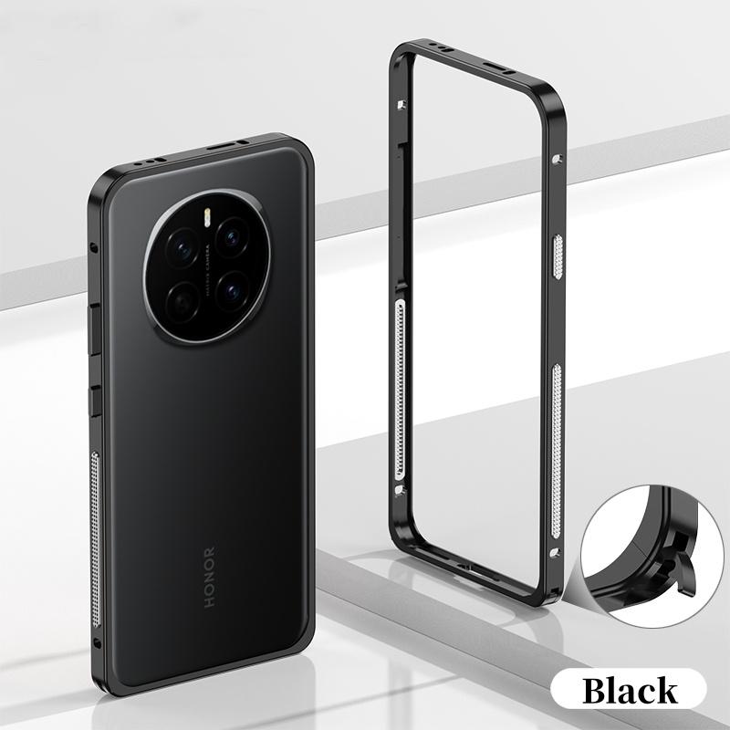 Роскошный металлический бампер-кейс для Honor Magic7 5G 6.78" Алюминиевая рама Защитная крышка