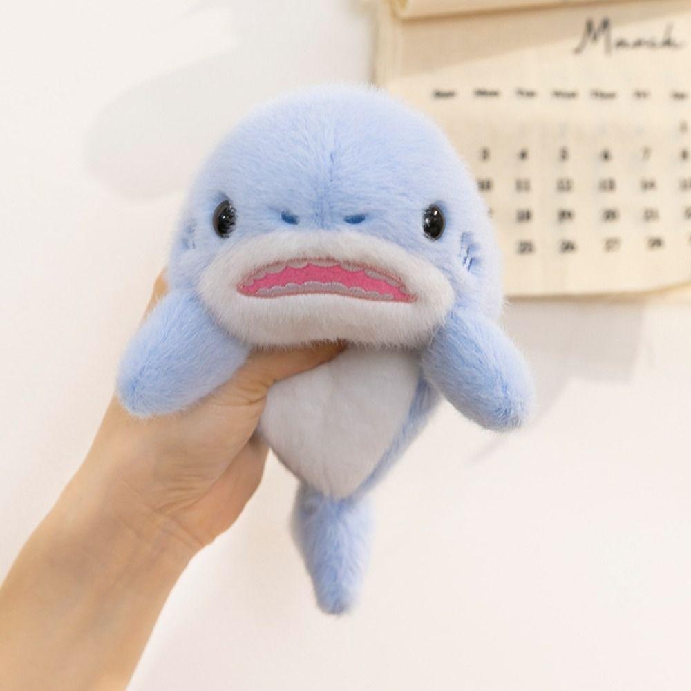 Fluffy Sea Animals Plush Toy PP Cotton Marine Animal Stuffed Doll Birthday Parties