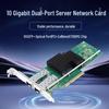 Hoodblue 10G SFP+ Dual-Port PCIe Server Network Card (CN version)