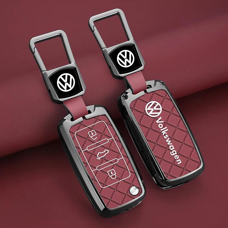 Для VW Автомобильный чехол-брелок Ракушка Для Volkswagen VW Polo Tiguan Golf Jetta Beetle Eos Scirocco Up Transporter Sharan Аксессуар
