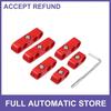 ONE Car Spark Plug Wire Separator Looms Divider Organizer Clamp Universal Red