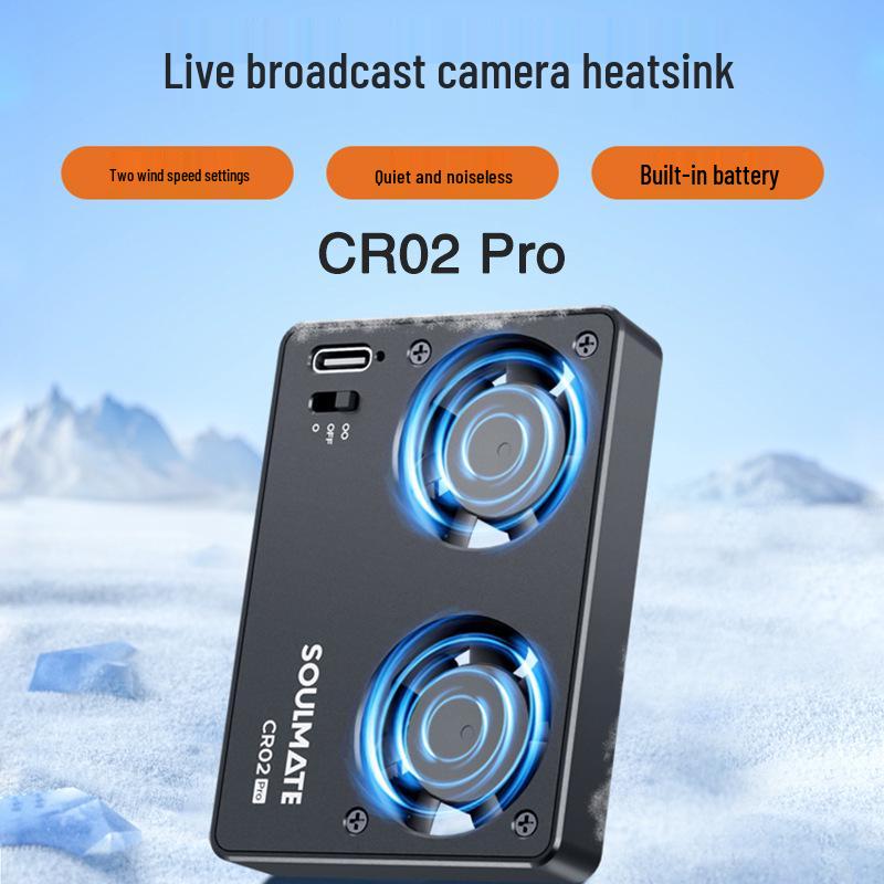 8-битный охлаждающий чехол-камера Charm Camera Cooler CR02 Pro для ZVE1, A6700, A7C2, ZV-E10, ZV1, A7C Совместимость