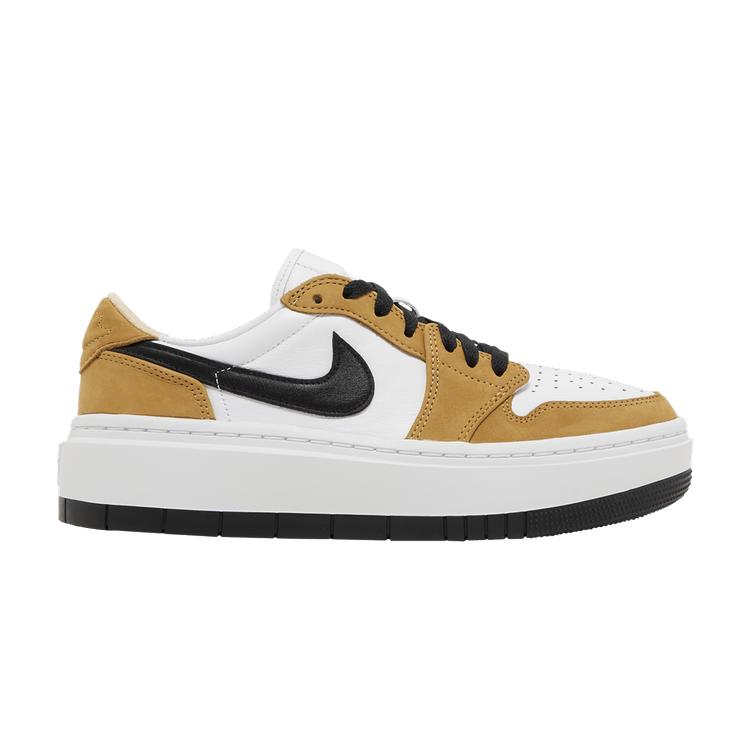 Women's Sneakers Jordan 1 Elevate Low Rookie of the Year (Women's) Golden Harvest/Black/White