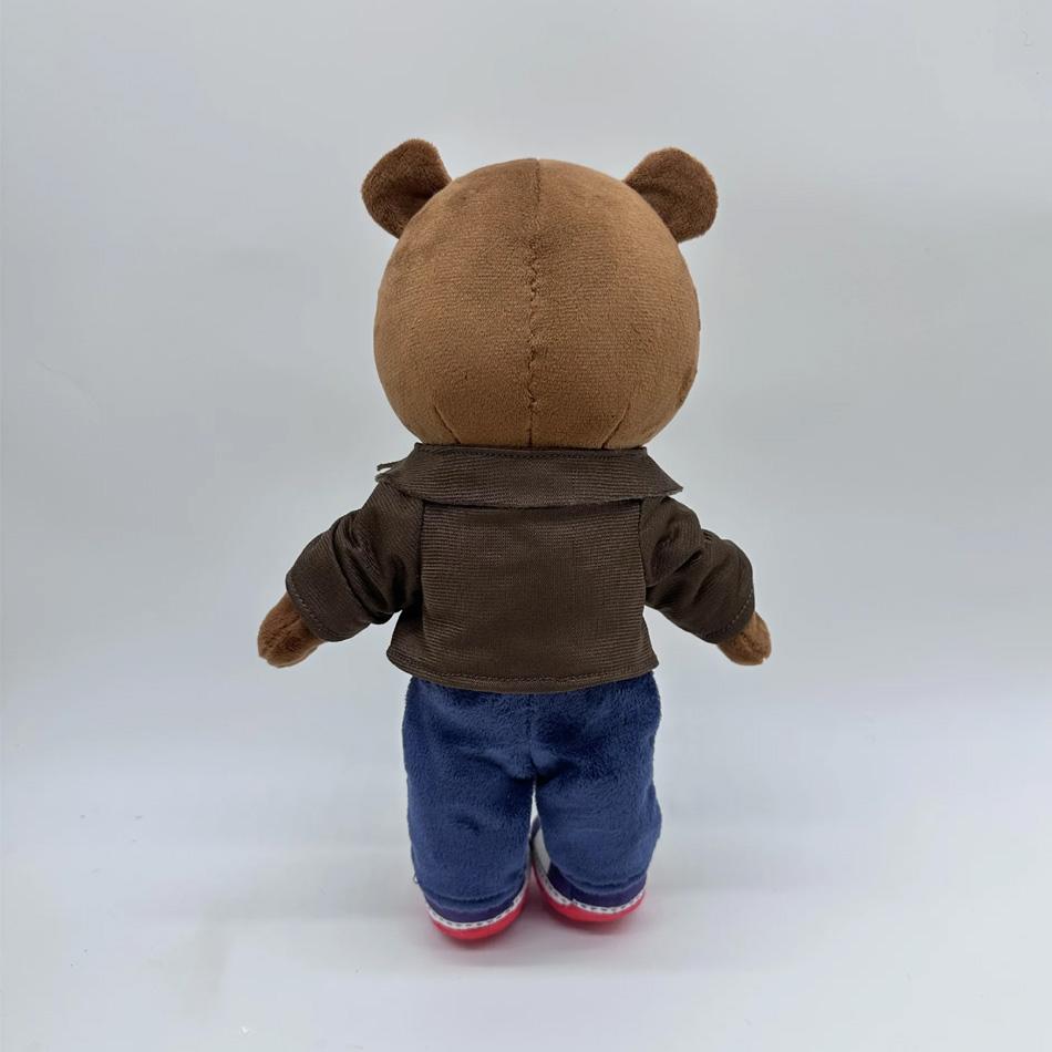 Kawaii Kanye Dropout Bear Teddy Bear Плюшевые игрушки Kanye West Graduation Soft Stuffed Home Room Decor Gift Birthday