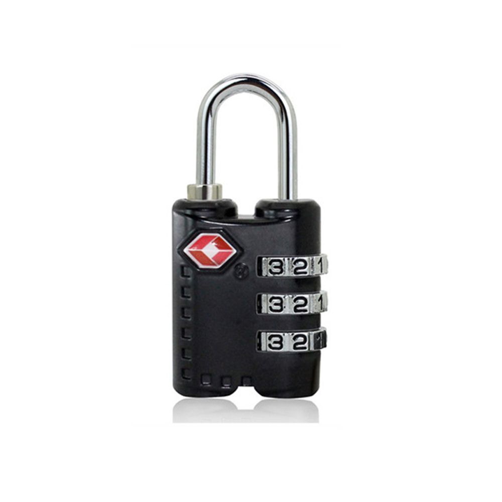 Security Weatherproof Safely Code Lock 3 Digit Combination Lock Anti-theft TSA Customs Lock