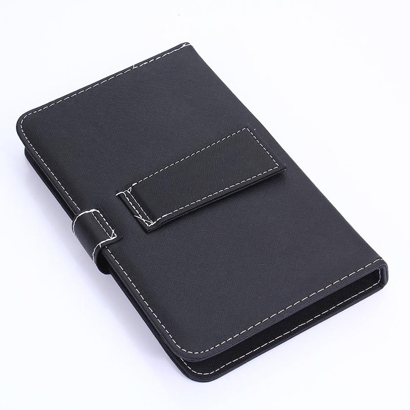 Wireless Bluetooth Keyboard with Leather Case Mini Stand Cover Slim