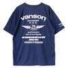 Vanson Streetwear Mesh T-Shirt, Navy