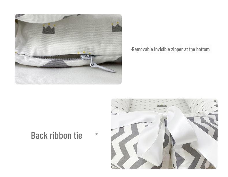 Складное трансграничное бионическое детское гнездышко-кроватка для новорожденных