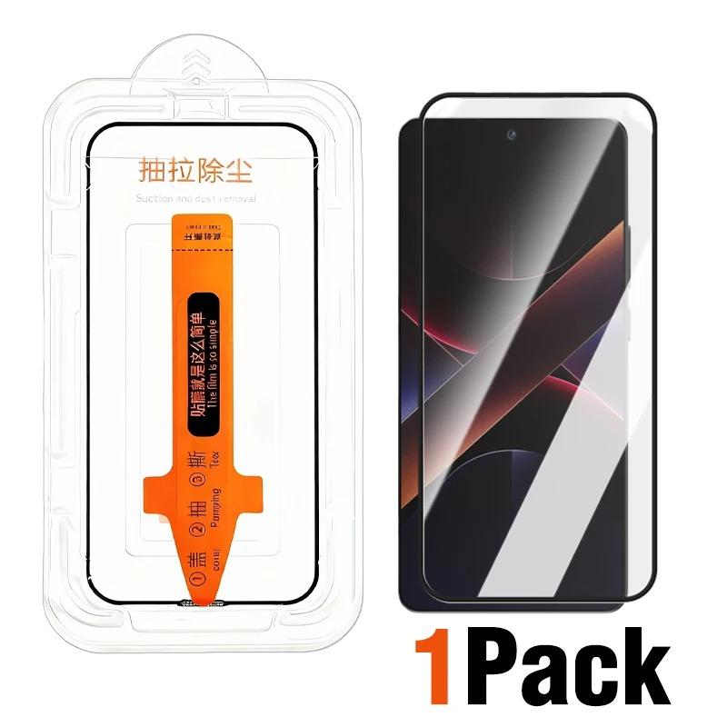 Закаленное стекло HD для Honor X6 X7 X7B X8 X9 X9C Smart GT Pro Magic 7 4 Lite View 20 30 Защитная пленка для экрана с легкой установкой, пылезащитная