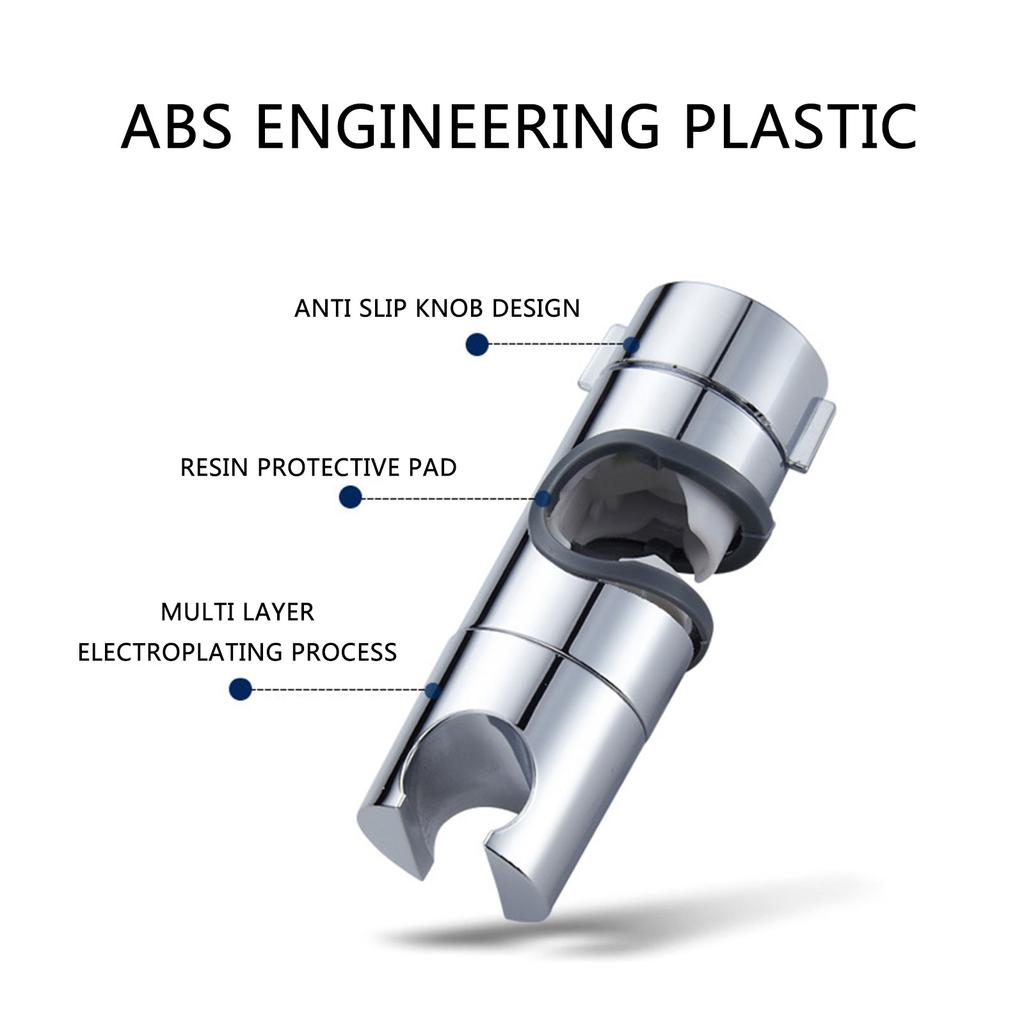 Универсальный держатель для душевой лейки, вращающийся кронштейн, регулируемый ручной держатель для душа, простая установка держателя для душевой лейки