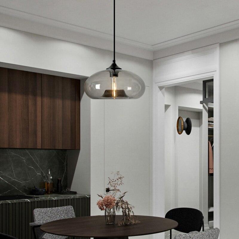 Современный стеклянный подвесной красочный подвесной светильник для гостиной, бара, кухни, ресторана, кафе, столовой, скандинавские домашние светильники