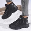 TUINANLE Теплые и удобные женские зимние сапоги для снега с боковой молнией и флисовой подкладкой, плюшевая обувь