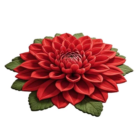 3D Flower Floor Mat Absorbent Large Flower Area Rug Non-Slip Bathroom