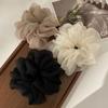 Solid Color Chiffon Scrunchies Sweet Oversized Hair Ropes Women Hair Scrunchies  Hair Accessory