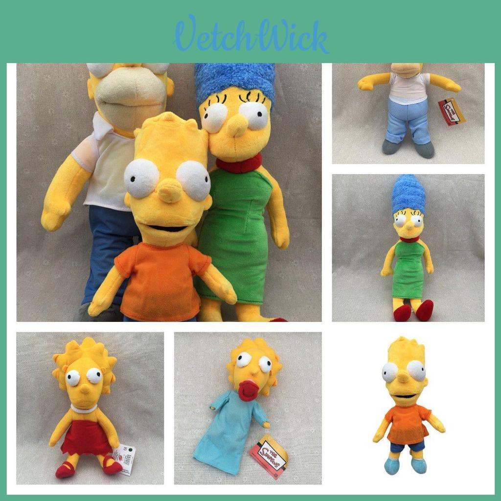 Плюшевая игрушка Симпсоны Мягкая и удобная Подарок на день рождения для детей и друзей