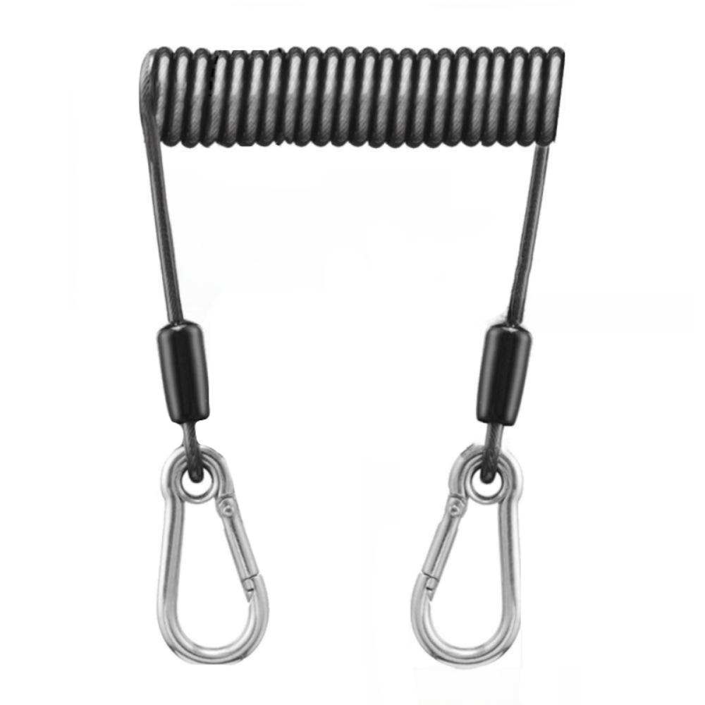 Telescopic Fishing Lanyard Anti-drop Spring Rope Fishing Fishing Safety Rope Fishing Supplies