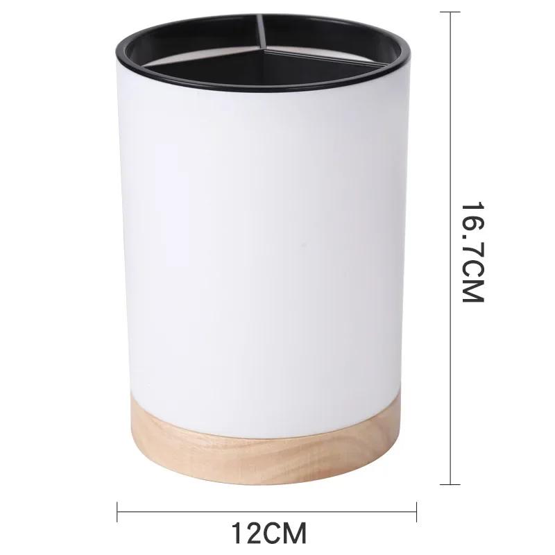 Utensil Holder Cutlery Drainer Kitchen Tableware Storage Bucket Plastic Chopstick Spoon Storage Rack Detachable Kitchen Tools