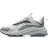 Мужские дышащие низкие беговые кроссовки Li Ning Mist White AGCQ115-2