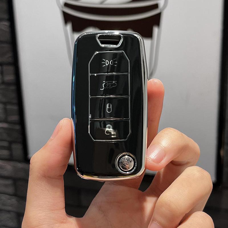 Чехол-защита для корпуса брелока автомобильного ключа-пульта для Jeep Cherokee Compass S Renegade Grand Commander Dodge Journey Challenger Jcuv