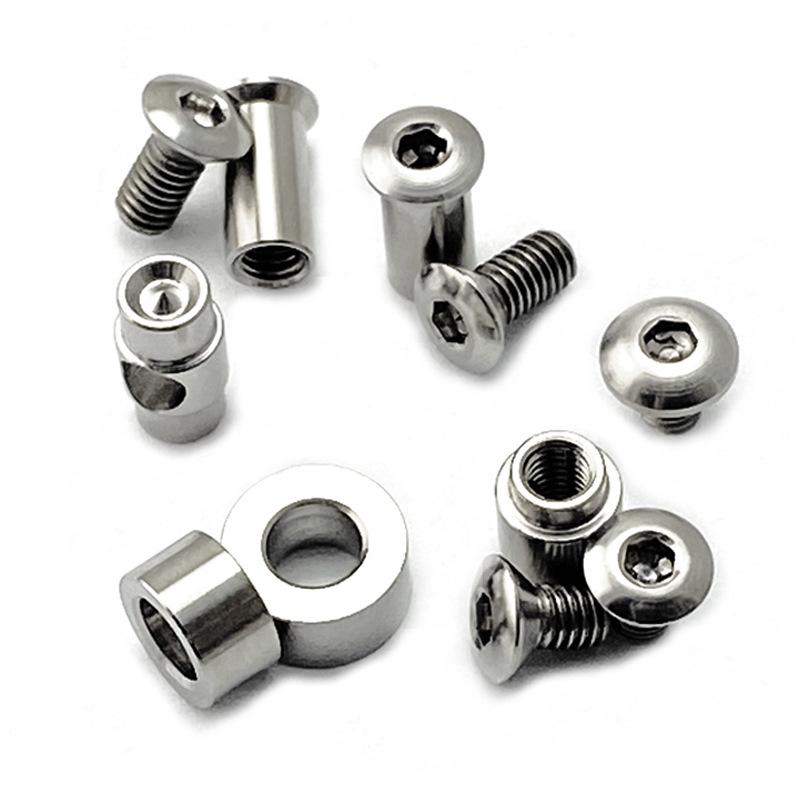 1 шт. винт для ножа из титанового сплава винты для Криса Рива маленький Sebenza 21 31 складной карманный нож DIY аксессуары запчасти для ремонта